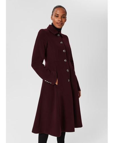 Hobbs Catilin Coat - Red