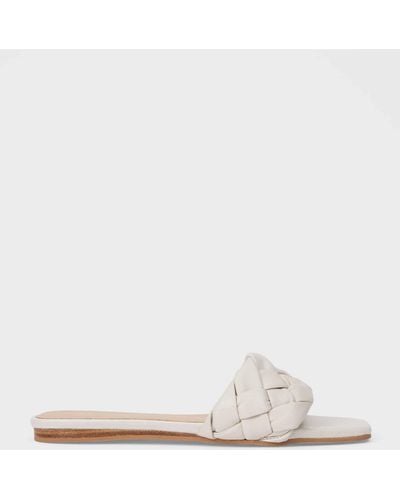 Hobbs Wren Leather Sandals - White