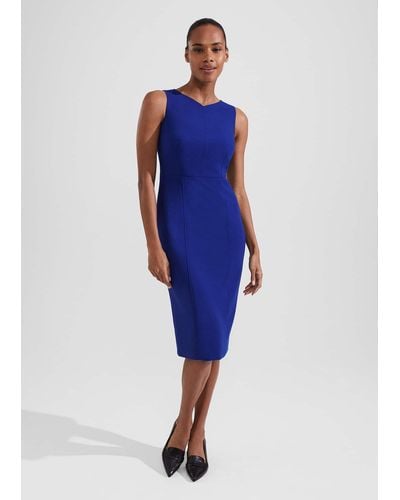 Hobbs Silvia Dress - Blue