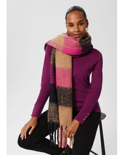 Hobbs Polly Scarf - Pink