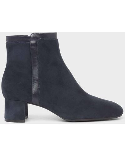 Hobbs Iro Suede Ankle Boots - Blue
