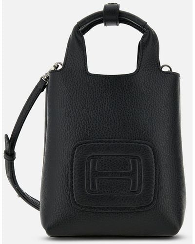 Hogan H-bag Shopping Bag Mini - Black