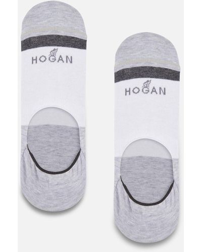 Hogan Chaussettes Socquettes - Métallisé