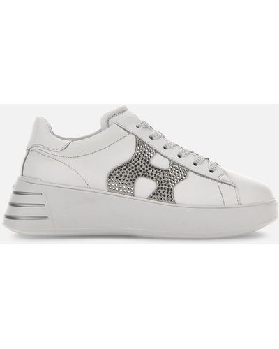 Hogan Sneakers total white - Grigio