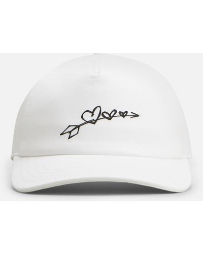 Hogan Baseball Cap- Valentine's Day - White