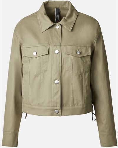 Hogan Bimaterial Jacket - Green