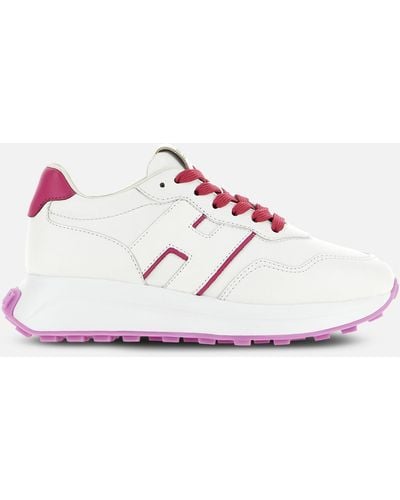 Hogan Sporty Sneakers - Pink