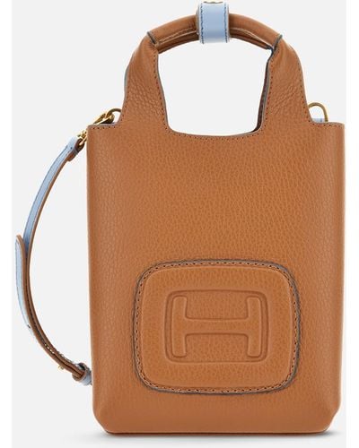 Hogan H-bag Shopping Bag Mini - Brown