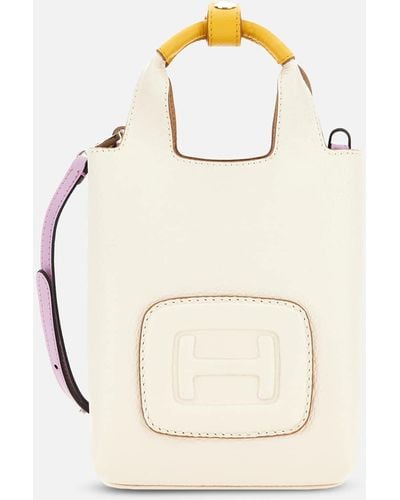 Hogan H-bag Shopping Bag Mini - Metallic
