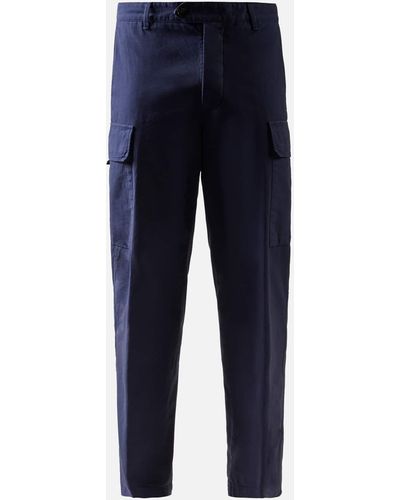 Hogan Pantalones Cargo - Azul