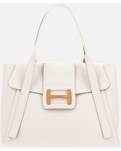 White Hogan Tote bags for Women | Lyst
