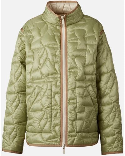 Hogan Quilted Bomber Jacket - Green