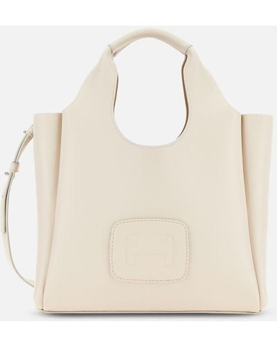 Hogan H-bag Shopping Bag Small - Natural