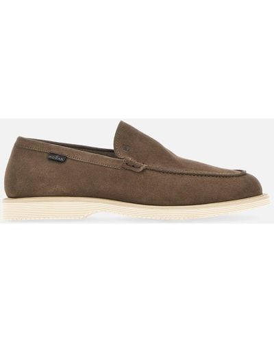 Hogan Lace-ups And Moccasins - Brown