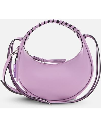 Hogan Bolso Mini H-Bag - Morado