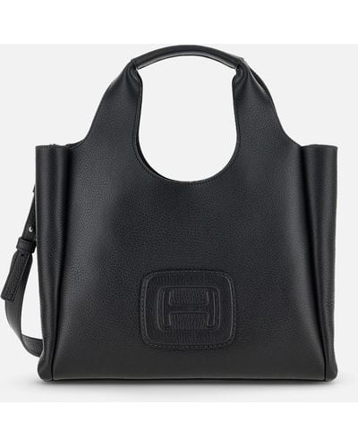 Hogan H-bag Shopping Bag Small - Black