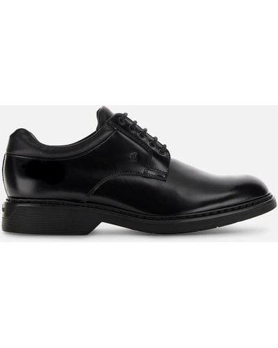 Hogan Chaussures à Lacets H576 - Noir