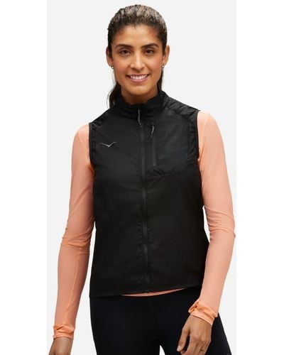 Hoka One One Skyflow Vest Jacket - Black