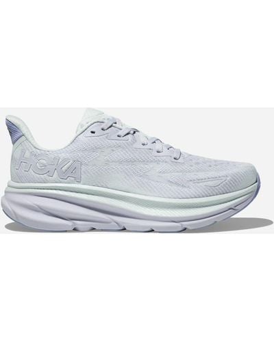 Hoka One One Clifton 9 Road Running Shoes - White