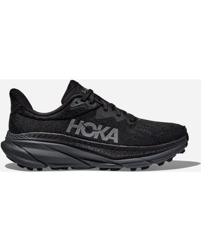 Hoka One One Challenger 7 Chaussures pour Homme en Black Taille 42 2/3 | Route - Noir