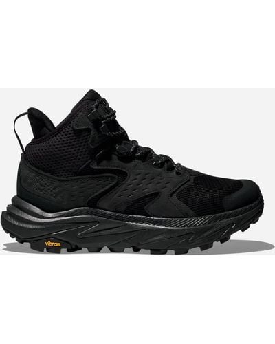 Hoka One One Anacapa 2 Mid GORE-TEX Chaussures pour Femme en Black Taille 38 | Randonnée - Noir