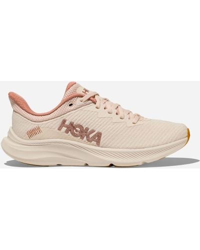Hoka One One Solimar Chaussures pour Femme en Vanilla/Sandstone Taille 39 1/3 | Sport Et Fitness - Rose