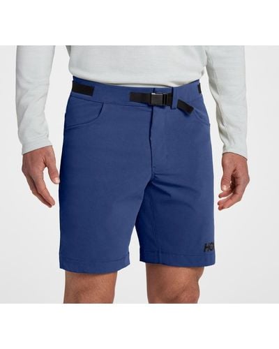 Hoka One One Sky Shorts für Herren in Bellwether Blue Größe L | Shorts - Blau