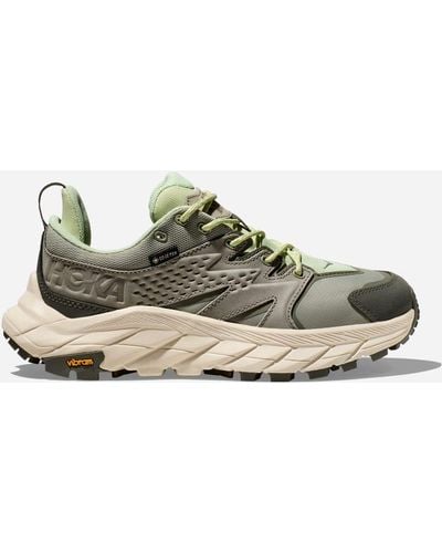 Hoka One One Anacapa Low GORE-TEX Chaussures en Barley/Seed Green Taille M37 1/3/ W38 | Randonnée - Multicolore