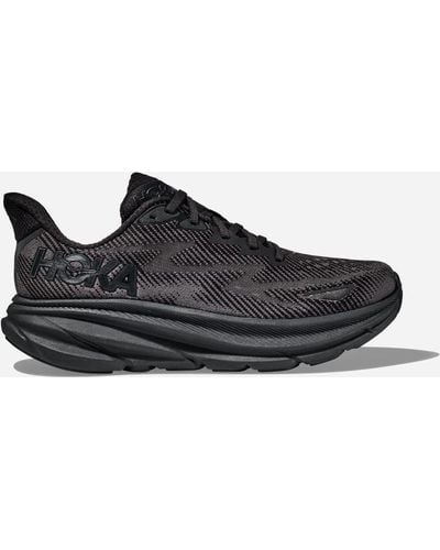 Hoka One One Clifton 9 Schuhe für Damen in Black Größe 36 2/3 Regular | Straße - Schwarz