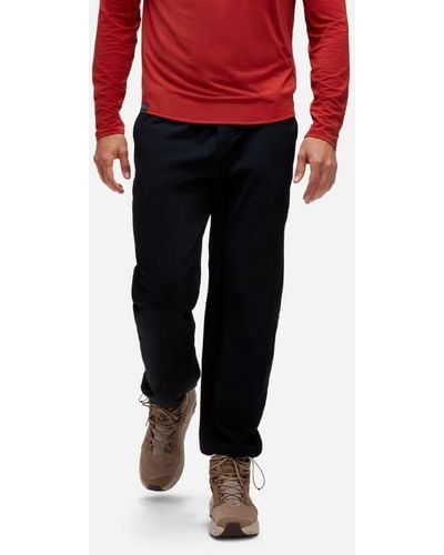 Hoka One One Pantalon tissé Active pour Homme en Black Taille XL | Pantalons - Rouge