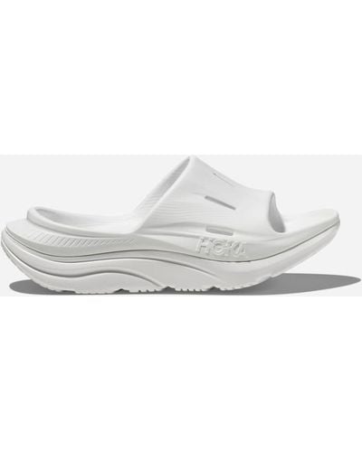 Hoka One One Ora Recovery Slide 3 Schuhe in White Größe M34 2/3/ W36 | Freizeit - Weiß