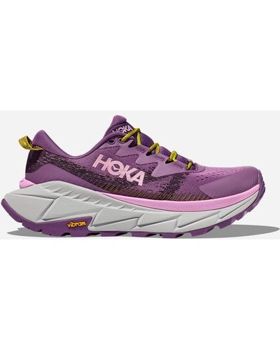Hoka One One Skyline-float X Hiking Shoes - Purple