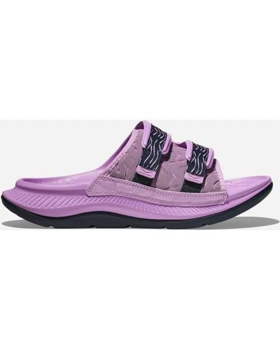 Hoka One One Ora Luxe Schuhe in Violet Bloom/Outerspace Größe M44/ W45 1/3 | Freizeit - Lila