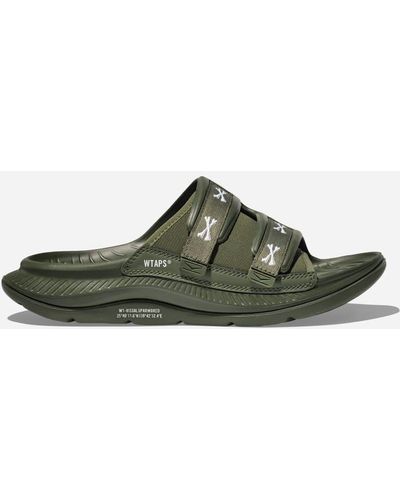 Hoka One One Ora Luxe WTAPS Schuhe in Jet Black/White Größe M37 1 