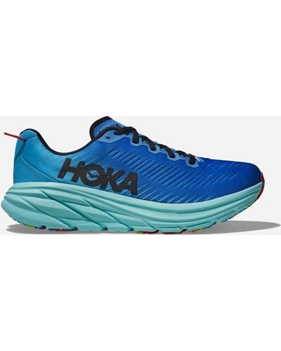 Hoka One One Rincon 3 Chaussures pour Homme en Virtual Blue/Swim Day Taille 42 | Route - Bleu