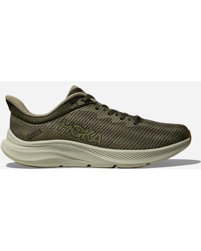 Hoka One One Solimar Schuhe für Herren in Slate/Forest Cover Größe 40 2/3 | Training Und Gym - Grün