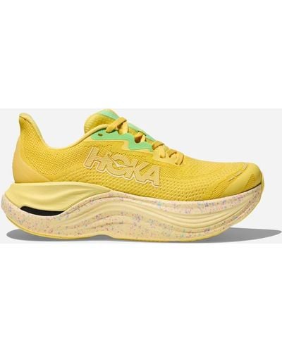 Hoka One One Skyward X Road Running Shoes - Yellow