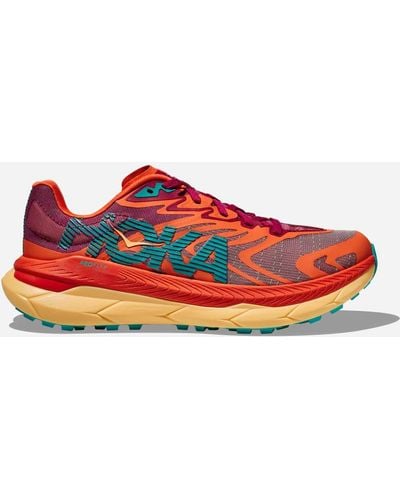 Hoka One One Tecton X 2 Chaussures pour Homme en Cherrie Jubilee/Flame Taille 40 2/3 | Trail - Rouge