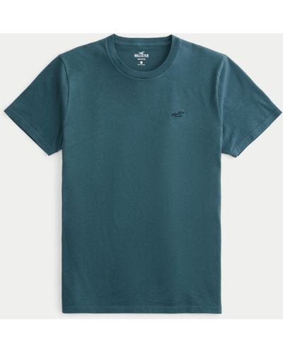 Hollister Icon Crew T-shirt - Blue
