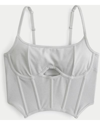 Hollister Gilly Hicks Bustier - White