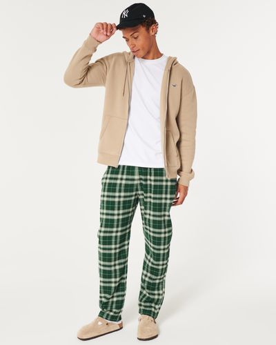 Hollister Pyjamahose für den ganzen Tag - Grün