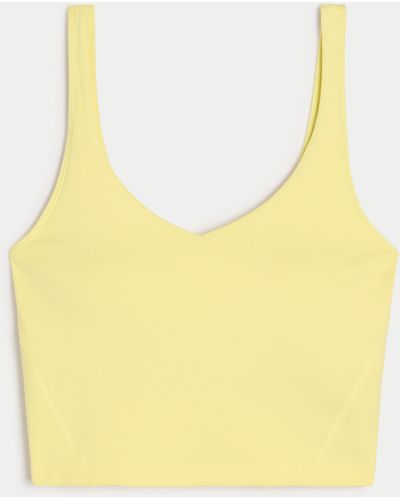 Hollister Gilly Hicks Active Recharge Plunge Tank - Yellow