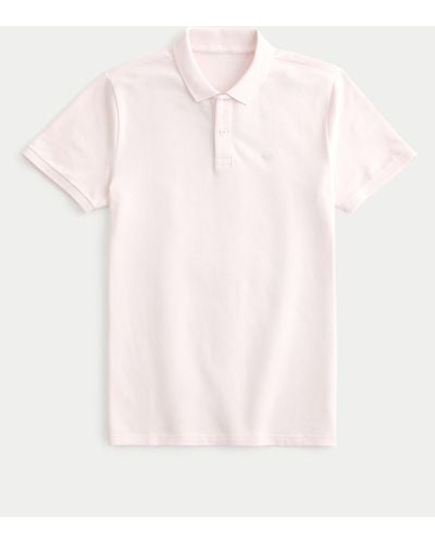 Hollister Icon Polo - Pink