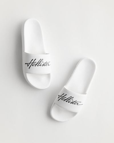 Hollister Signature Logo Slides - White