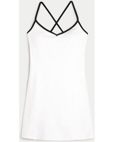 Hollister Gilly Hicks Active Recharge Strappy Back Dress - White