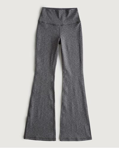 Hollister Gilly Hicks Active Recharge High-rise Flare Leggings - Grey