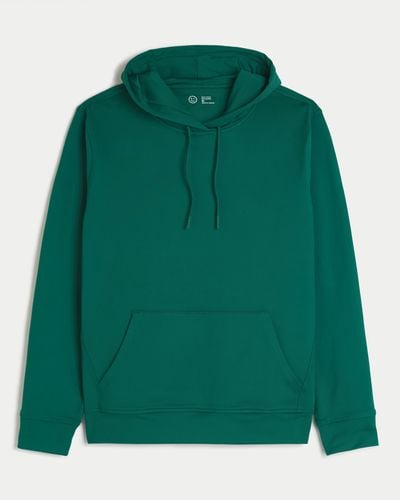 Hollister Gilly Hicks Active Recharge Hoodie - Grün