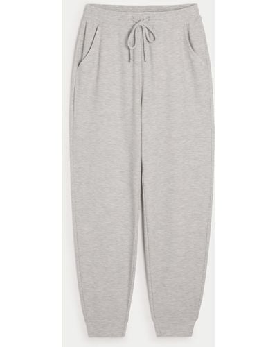 Hollister Gilly Hicks Waffle Joggers - Grey