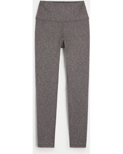 Hollister Gilly Hicks Active Recharge High Rise 7/8-Leggings - Grau