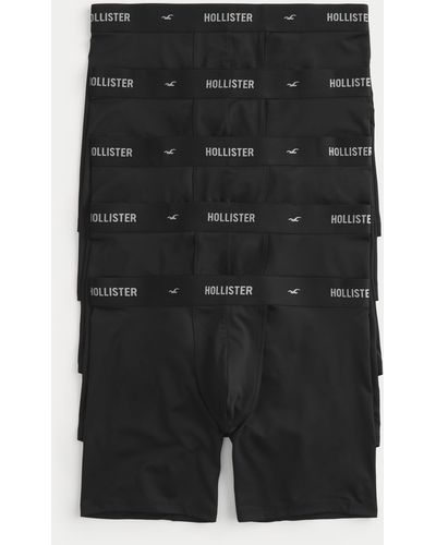 Hollister Longer-length Sport Boxer Brief 5-pack - Black